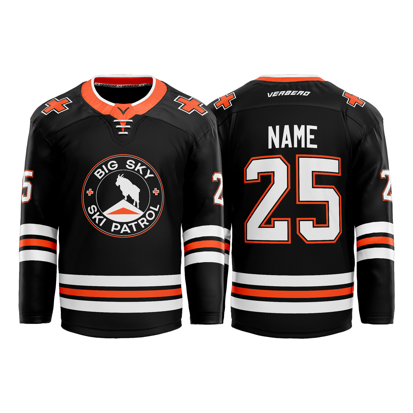 Big Sky Ski Patrol Custom Hybrid Jersey