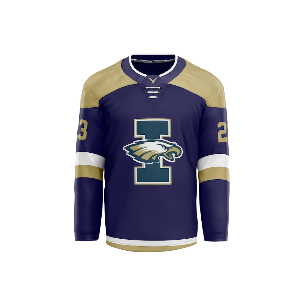 Indy Custom Blue Tackle Twill Jersey