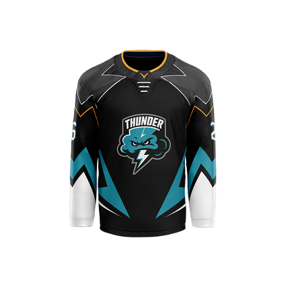 Buffalo Thunder Custom Black Sublimated Jersey