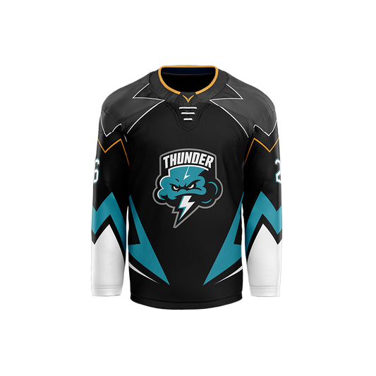 Buffalo Thunder Custom Black Sublimated Jersey