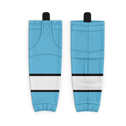 Jet Blue Hockey Blue Sock