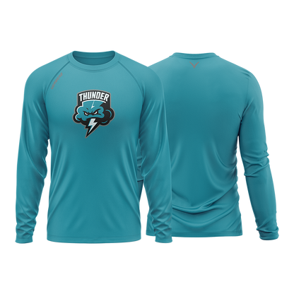 Buffalo Thunder Essential Teal Long Sleeve Shirt