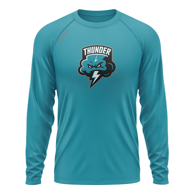 Buffalo Thunder Essential Teal Long Sleeve Shirt