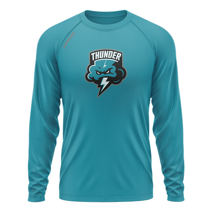 Buffalo Thunder Essential Teal Long Sleeve Shirt