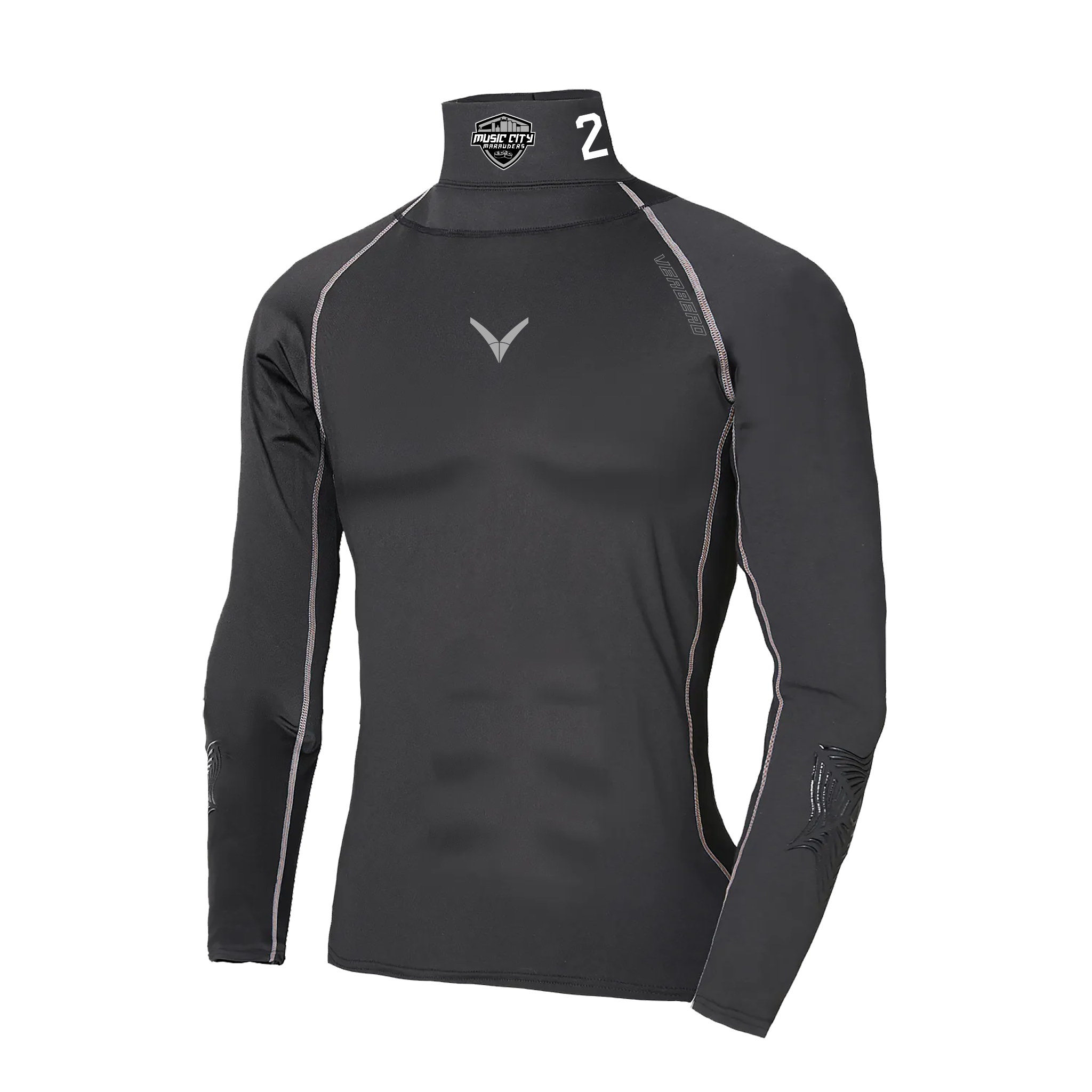 Music City Marauder Custom V Armor Protective Compression Shirt