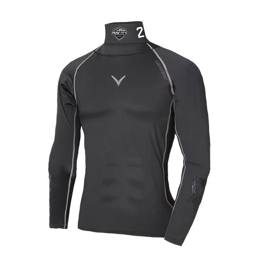 2013 Music City Marauders Custom V Armor Protective Compression Shirt