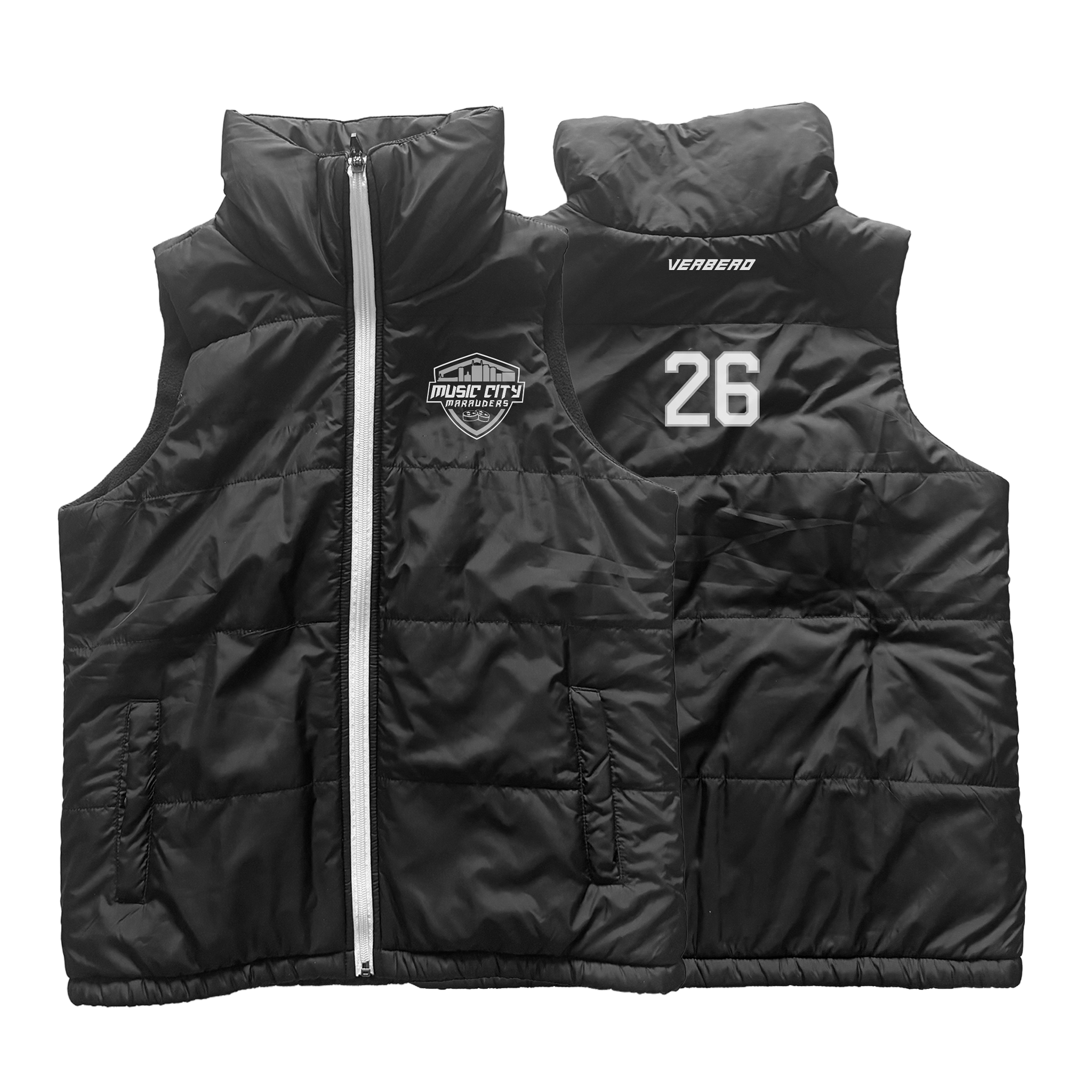 Music City Marauders Mom Puffer Vest