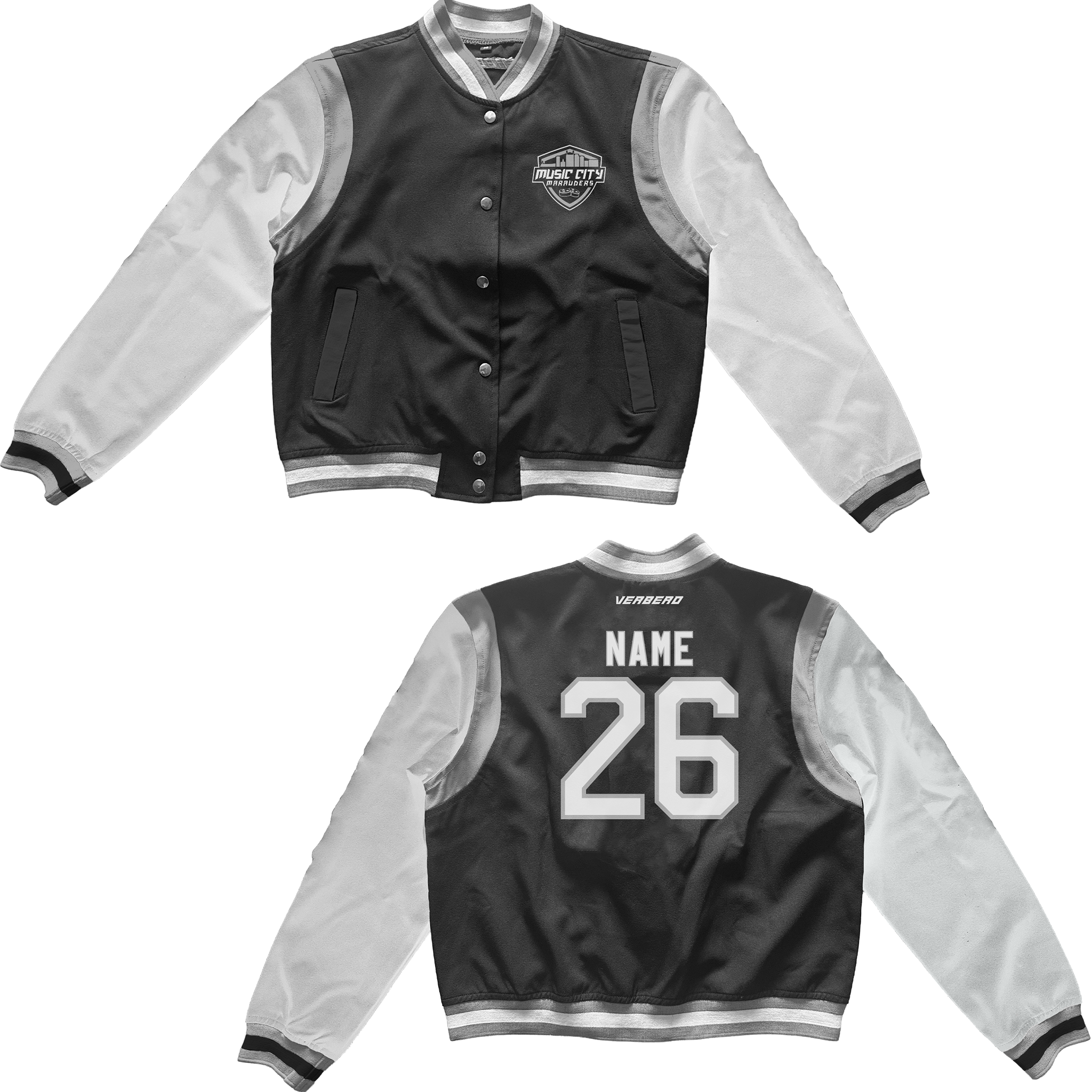 Music City Marauders Mom Varsity Jacket