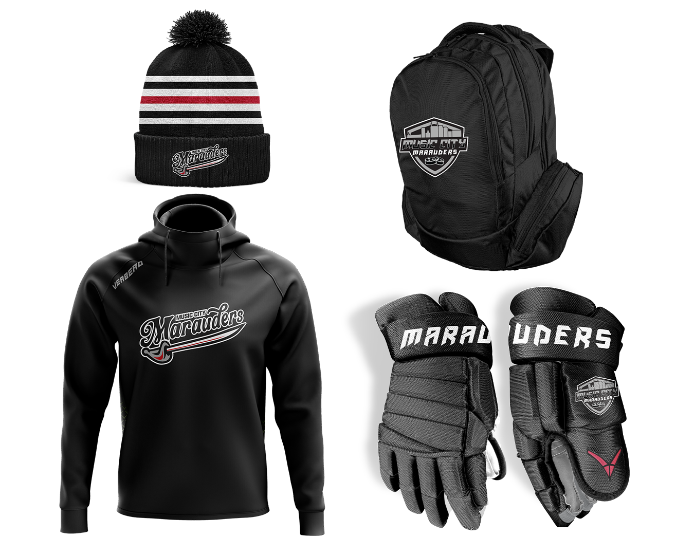 Music City Marauders Coaches Package w/Beanie