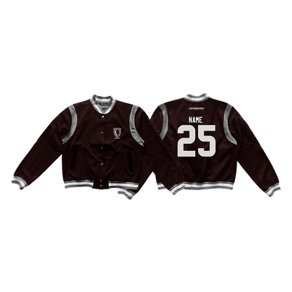 Station Camp Mom Varsity Jacket