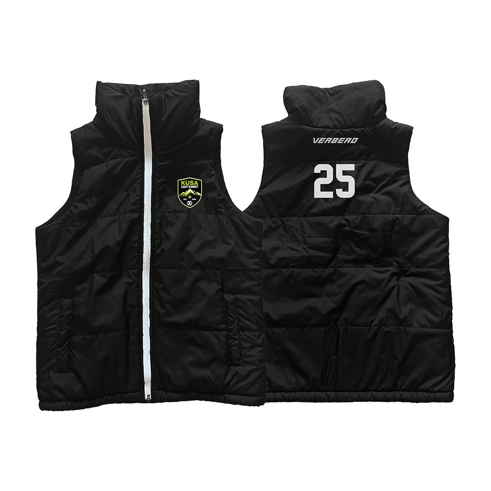 KUSA Parent Apparel Mom Puffer Vest