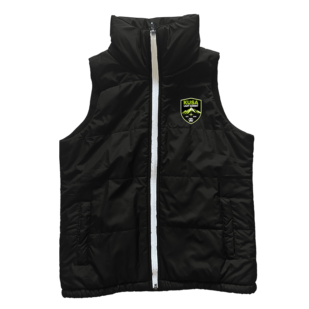 KUSA Parent Apparel Mom Puffer Vest