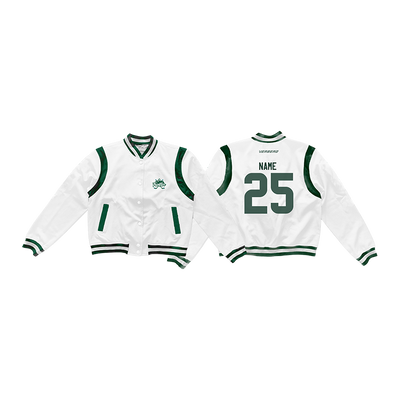 Frontier Airlines Mom Varsity Jacket
