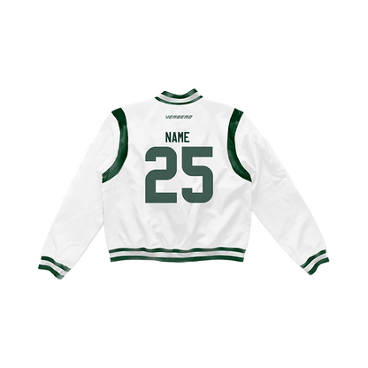 Frontier Airlines Mom Varsity Jacket