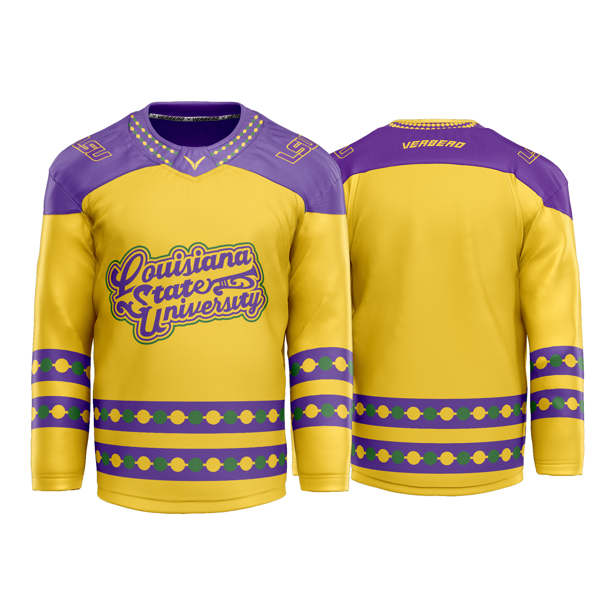 LSU Mardi Gras Sublimated Jersey