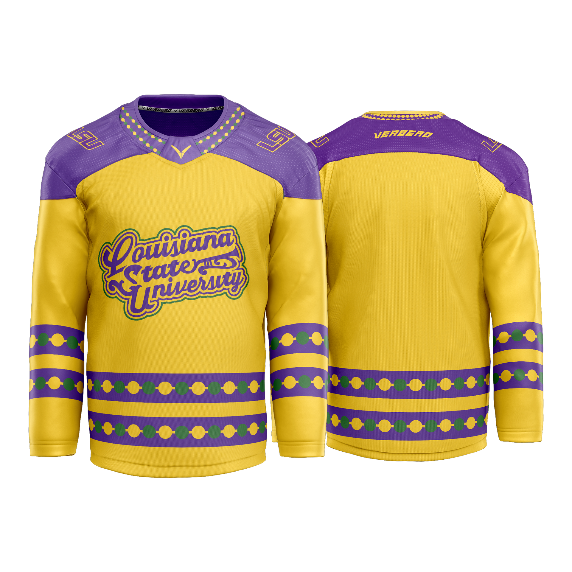 LSU Mardi Gras Sublimated Jersey – Verbero™