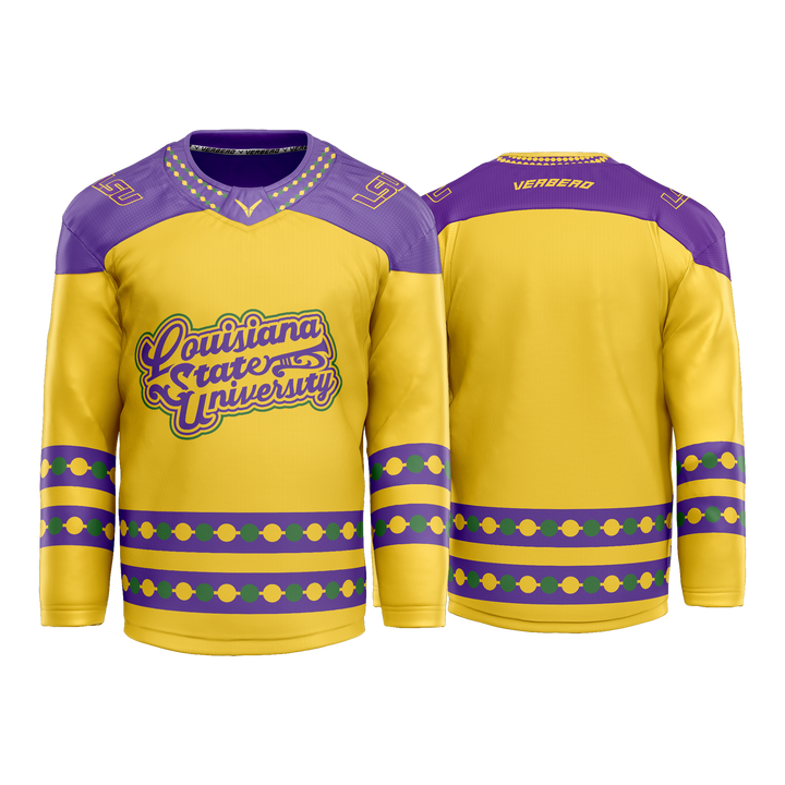 LSU Mardi Gras Sublimated Jersey