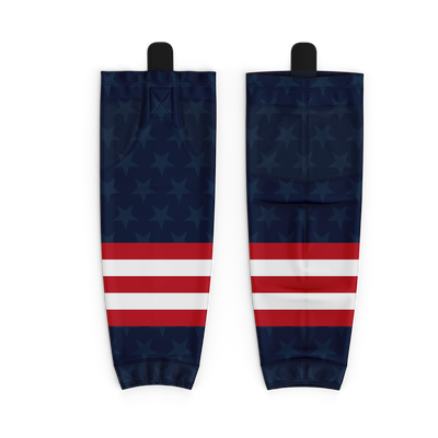 Mid Hudson Polar Bears Custom GameWear Navy Socks