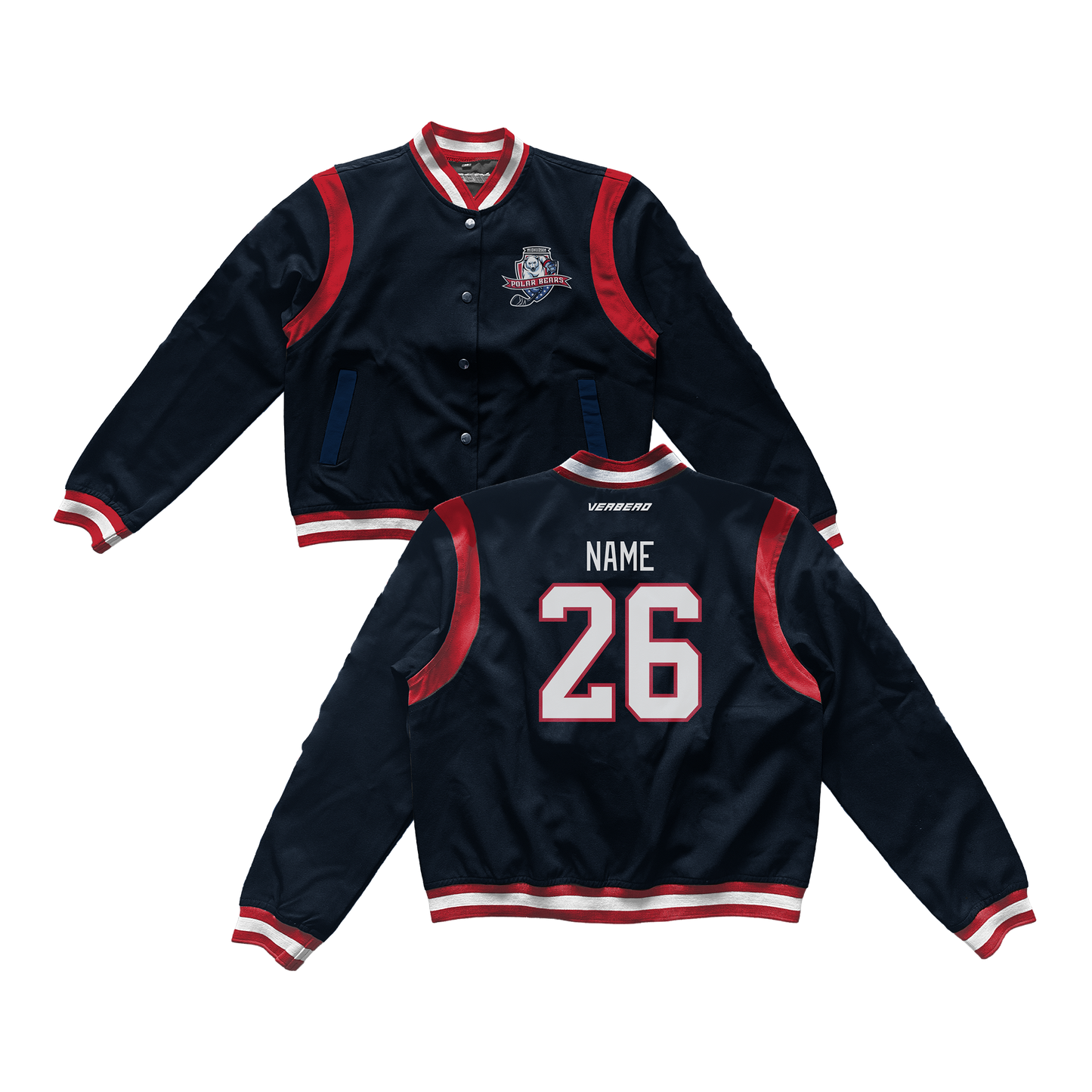 Mid-Hudson Polar Bears Mom Varsity Jacket