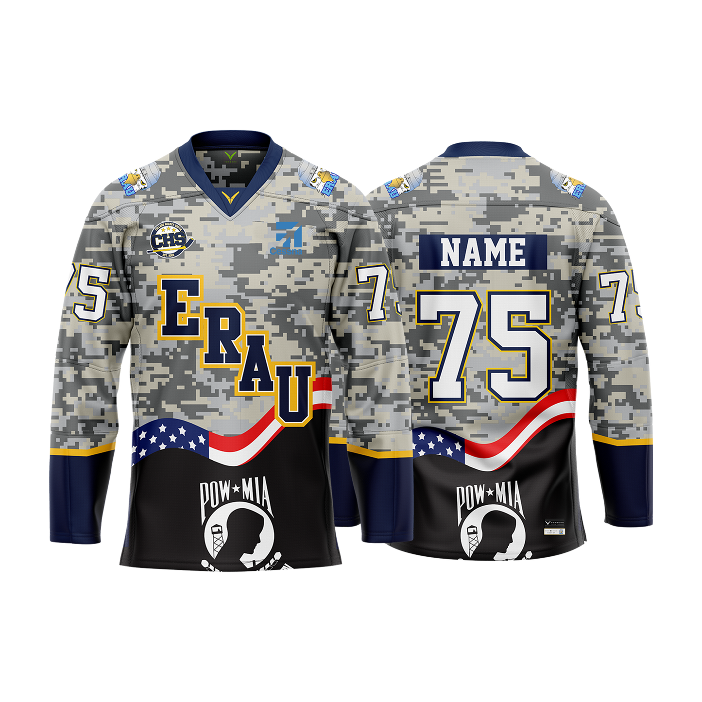 Embry Riddle Military Custom Sublimated Jersey