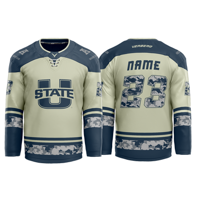 Utah State Military Custom Sublimated Jersey