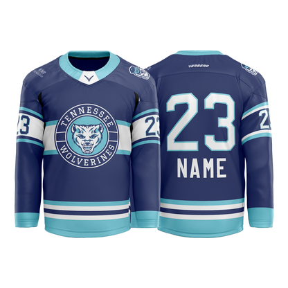 Tennessee Wolverines Custom Sublimated Jersey
