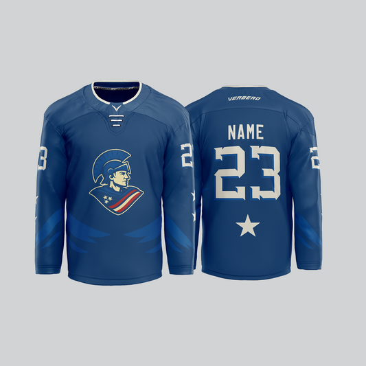 Page Summit Navy Custom Sublimated Jersey