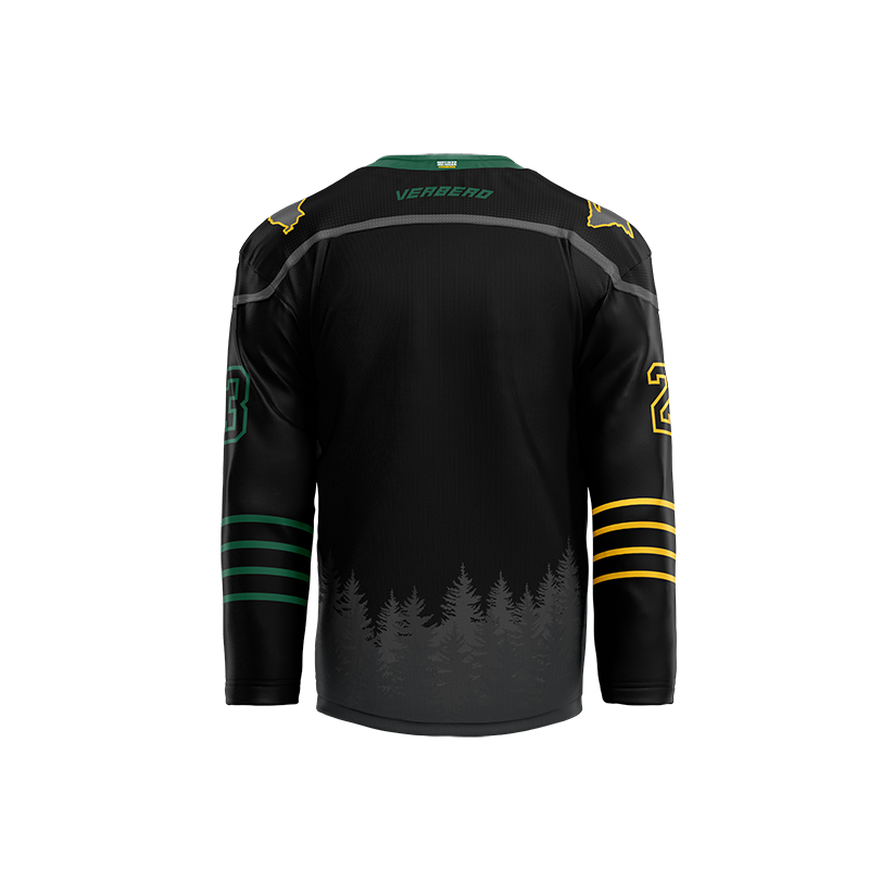 Northern Michigan Womens Black Sublimated Jersey