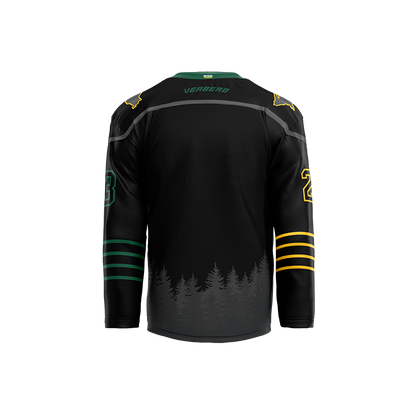 Northern Michigan Womens Black Sublimated Jersey