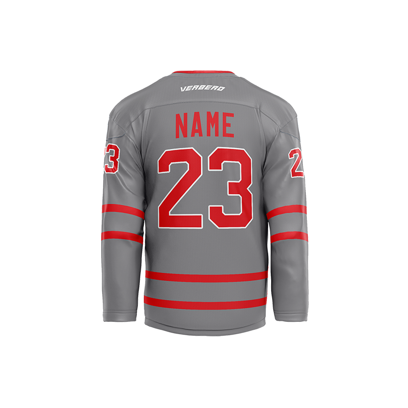 TN Outlaws Custom Grey Sublimated Jersey