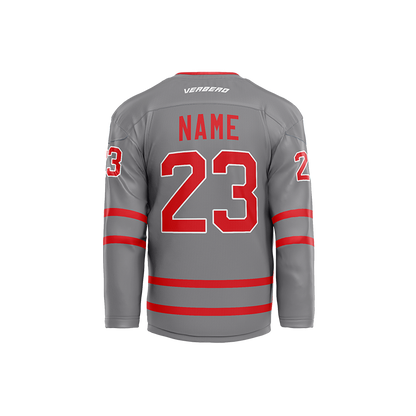 TN Outlaws Custom Grey Sublimated Jersey