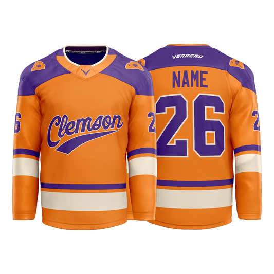 Clemson Custom Hybrid Orange Jersey