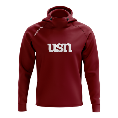 USN Maroon Performance Hoodie