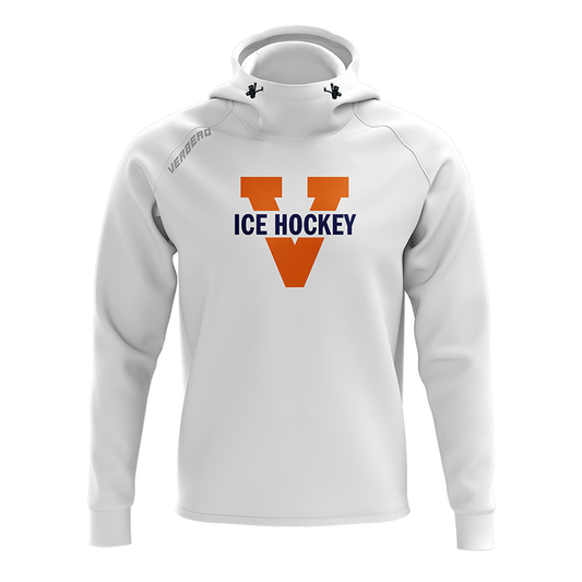 Virginia Womens White Performance Hoodie