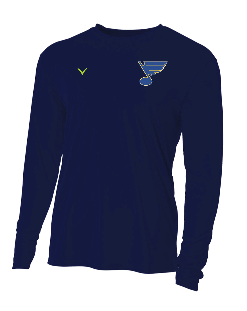 St. Louis Blues AAA Long Sleeve Performance Crew