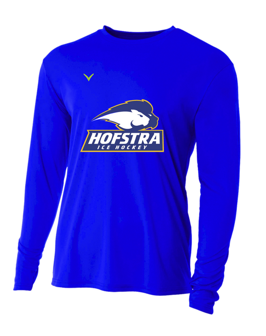 Hofstra Hockey Long Sleeve Performance Crew
