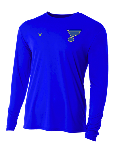 St. Louis Blues AAA Long Sleeve Performance Crew