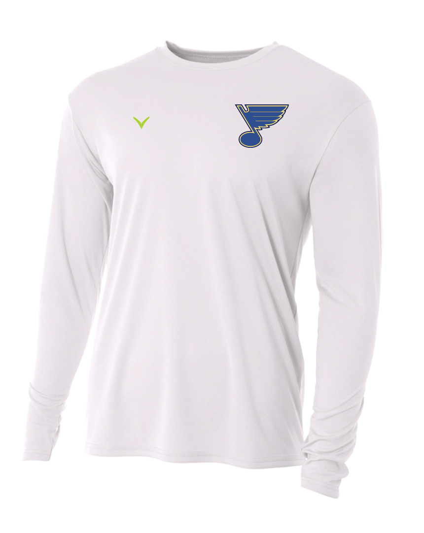 St. Louis Blues AAA Long Sleeve Performance Crew