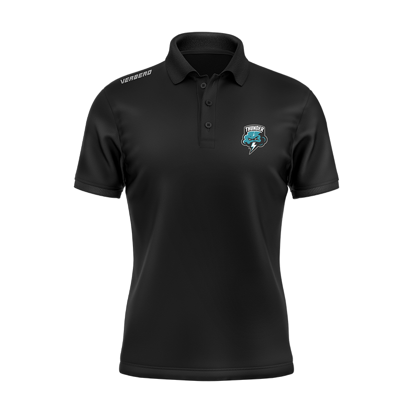 Buffalo Thunder Essential Black Polo
