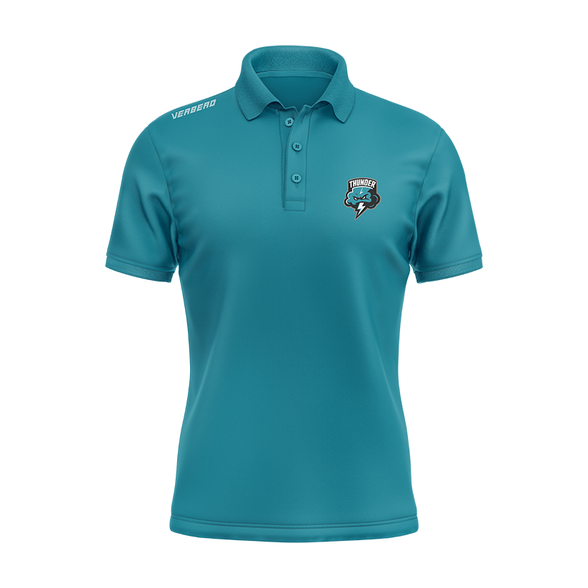 Buffalo Thunder Essential Teal Polo
