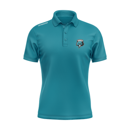 Buffalo Thunder Essential Teal Polo