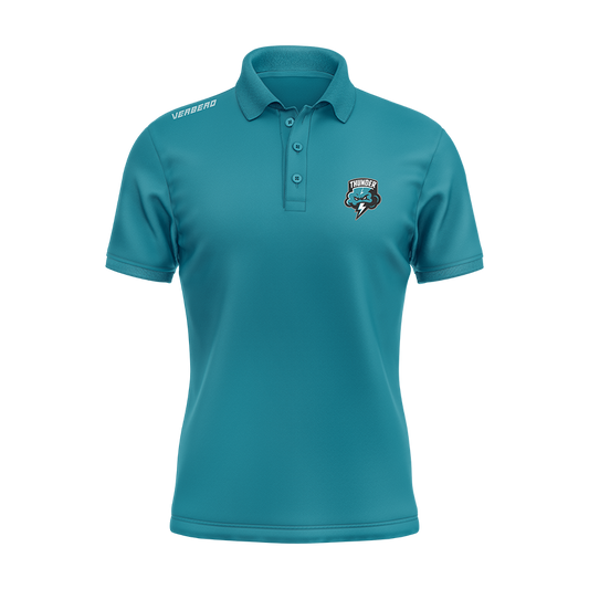 Buffalo Thunder Essential Teal Polo