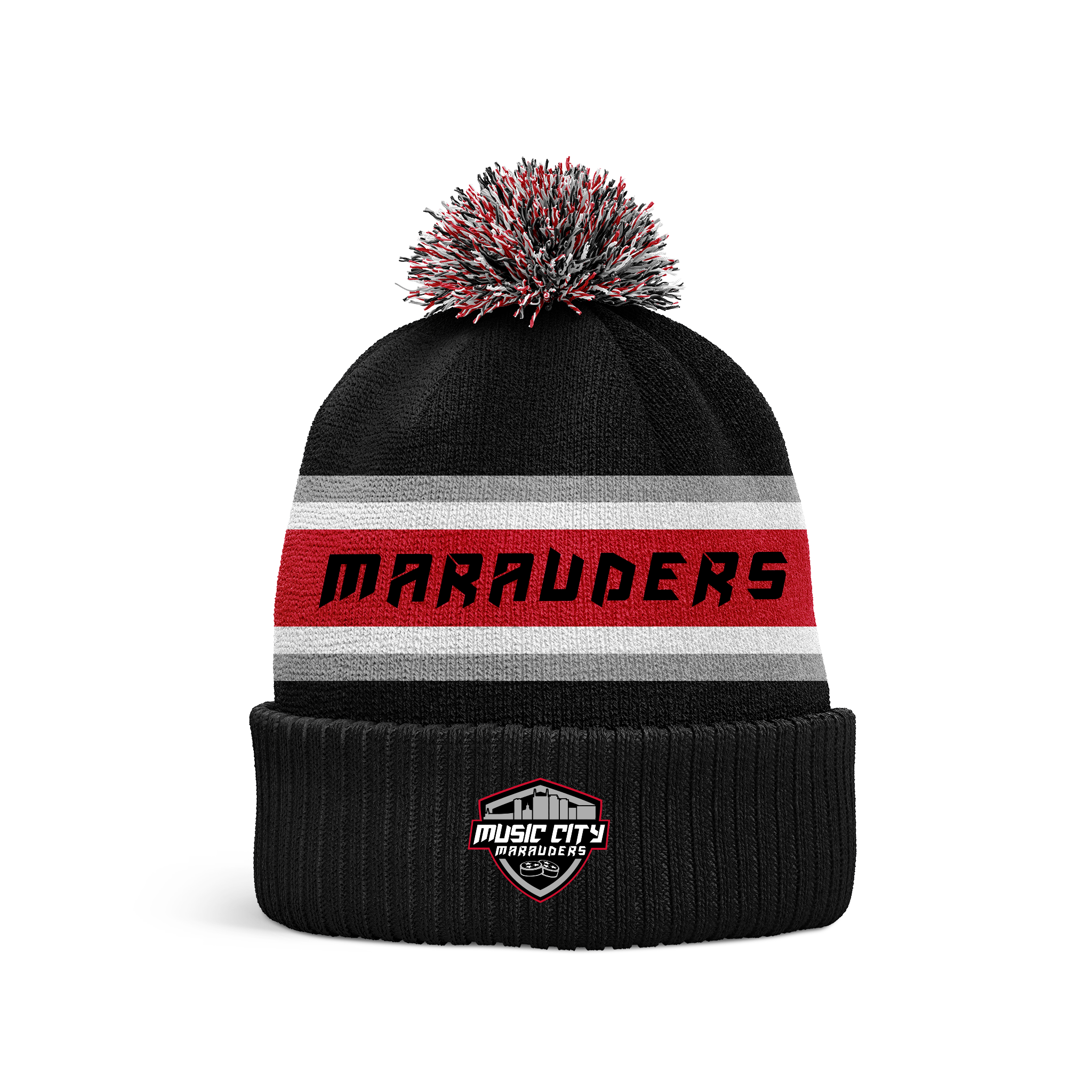 Music City Marauders Pom Beanie