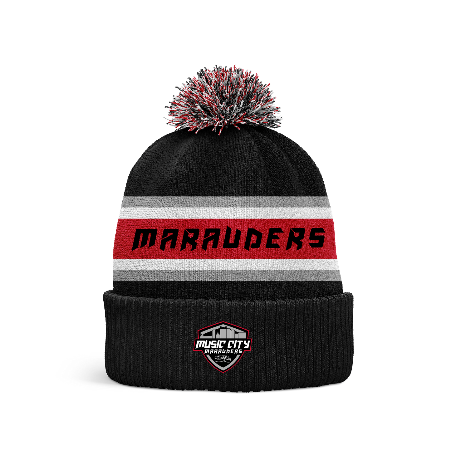Music City Marauders Pom Beanie