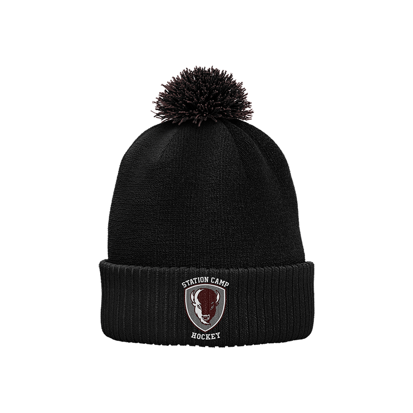 Station Camp Pom Beanie