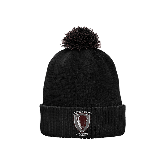 Station Camp Pom Beanie