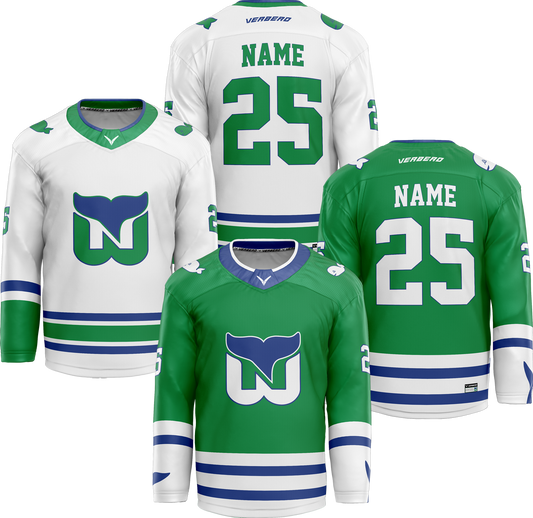 Newport Whalers Custom Sublimated Reversible Jersey