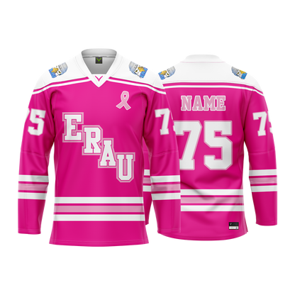 Embry Riddle Pink Custom Sublimated Jersey