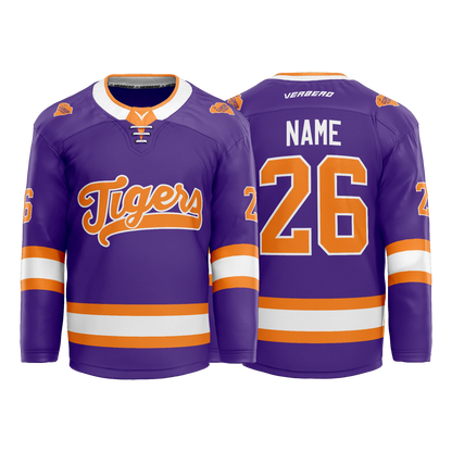 Clemson Custom Sublimated Purple Jersey