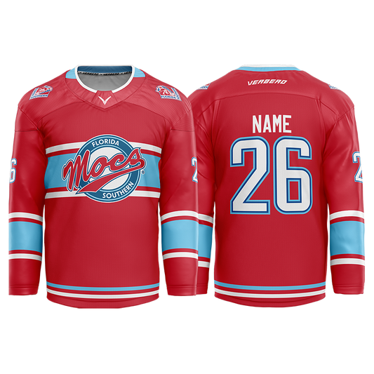 Florida Southern Custom Red Sublimated Jersey